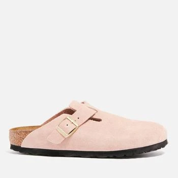 推荐Birkenstock Women's Boston Slim Fit Suede Mules商品