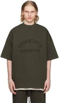 Essentials | Gray Crewneck T-Shirt 独家减免邮费
