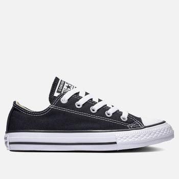 匡威登山, Converse | Converse Kid's Chuck Taylor All Star Ox Trainers - Black商品图片 额外6.5折, 额外六五折
