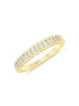 Saks Fifth Avenue | 14K Yellow Gold & 0.325 TCW Diamond Band Ring,商家Saks OFF 5TH,价格¥5814