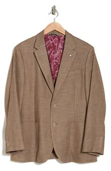 推荐Jensen Taupe Structure Weave Sport Coat商品