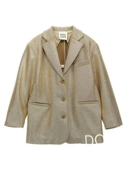 Douuod Kids | Douuod Kids Laminated Single-Breasted Blazer,商家Baltini,价格¥965