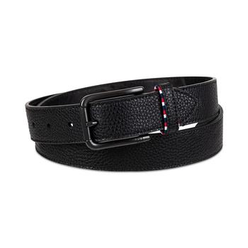 推荐Men's Loop Harness Tonal Stitch Leather Belt商品
