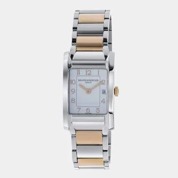 推荐Baume & Mercier Hampton Stainless Steel Quartz Women's Watch 34.5mm x 22mm商品