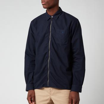 Polo Ralph Lauren Men's Custom Fit Garment Dyed Zipped Shirt - RL Navy product img