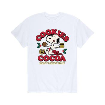 商品AIRWAVES | Men's Peanuts Cookies Cocoa T-Shirt,商家Macy's,价格¥151图片