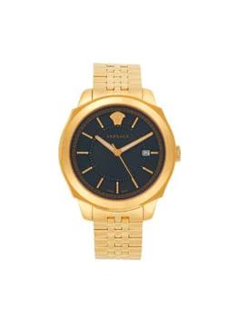 推荐42MM IP Gold Stainless Steel Bracelet Watch商品