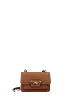 michael kors包行李箱, Michael Kors | Shoulder bags heather xs Leather Brown Luggage商品图片 6.5折