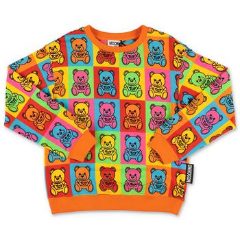 推荐Moschino Kids Color-Block Teddy Printed Sweatshirt商品