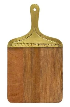 SONOMA SAGE HOME | Brown Wood Glam Cutting Board,商家Nordstrom Rack,价格¥228