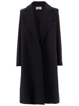 the row帆布鞋, The Row | The Row Long Sleeved Single Breasted Coat商品图片 9.1折
