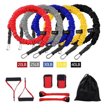 商品Jupiter Gear | 12pce Resistance Bands Set Exercise Bands with Protective Sleeve,商家Verishop,价格¥597图片