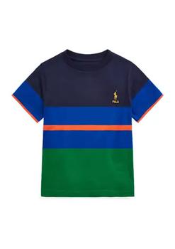 推荐Boys 4-7 Striped Cotton Jersey T-Shirt商品