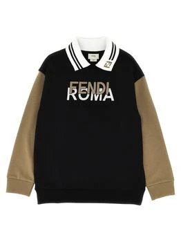 Fendi | Logo Collar Sweatshirt 8.1折