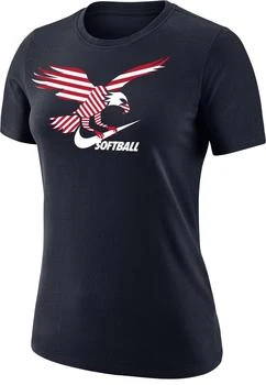 推荐Nike Women's American Eagle Swoosh Softball T-Shirt商品