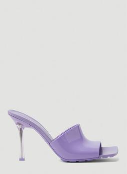 Bottega Veneta | Stretch High Heel Mules in Purple商品图片,