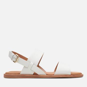 商品Clarks | Clarks Women's Karsea Strap Leather Sandals - White,商家The Hut,价格¥265图片