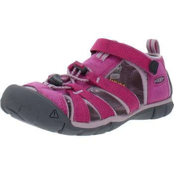 Keen | Keen Girls Seacamp ll Little Kid Ankle Strap Footbed Sandals,商家BHFO,价格¥429
