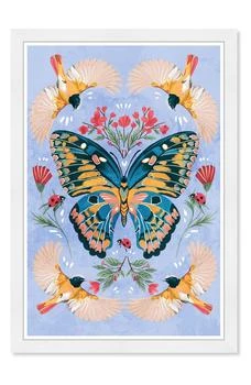 Wynwood Studio | Birds & Butterfly Prints Hanging Art,商家Nordstrom Rack,价格¥376