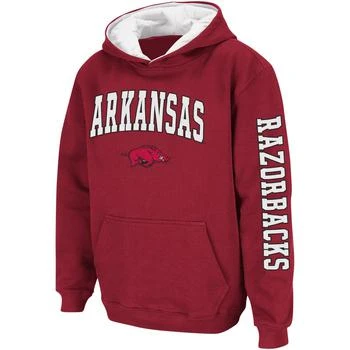 推荐Colosseum Arkansas 2-Hit Pullover Hoodie - Boys' Grade School商品