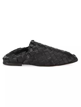 Bottega Veneta | Intrecciato Leather Slippers商品图片,7.5折