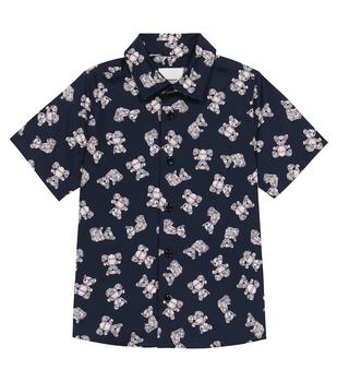 商品Burberry | Thomas Bear cotton shirt,商家MyTheresa,价格¥1551图片