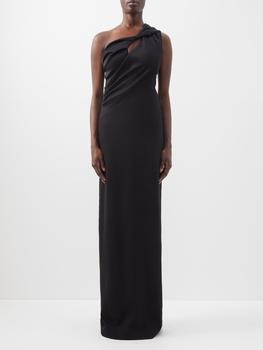 商品Givenchy | Twist-front cutout crepe gown,商家MATCHES,价格¥19245图片