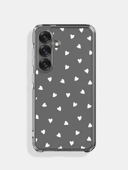 Skinnydip London | White Ditsy Heart Android Case,商家Skinnydip,价格¥269