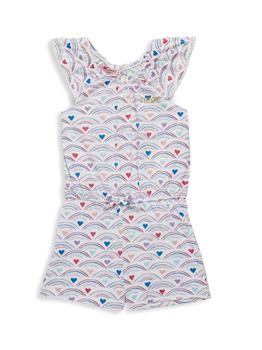 juicy couture价格, Juicy Couture | Baby Girl's Heart-Print Romper商品图片 3.9折