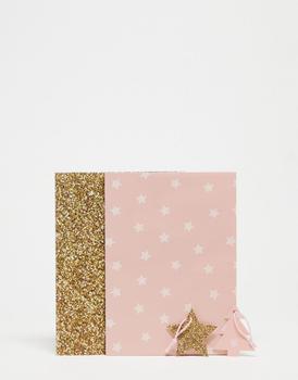 商品Skinnydip | Skinnydip pink and gold wrapping paper and gift tag set,商家ASOS,价格¥40图片