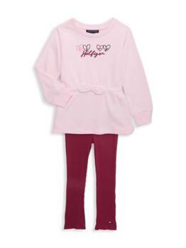 Tommy Hilfiger | Little Girl’s 2-Piece Sweatshirt & Leggings Set商品图片,4.5折