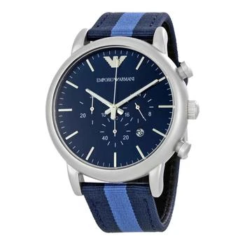 Emporio Armani | Luigi Navy Blue Dial Men's Chronograph Watch AR1949 3.2折, 满$75减$5, 满减