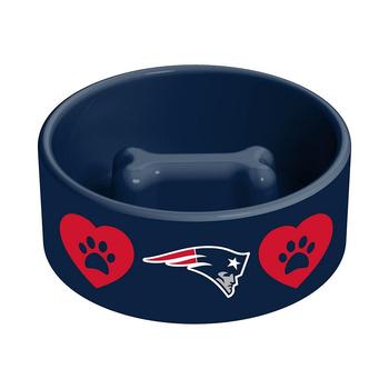商品Memory Company | New England Patriots Team Color Pet Bowl with Bone,商家Macy's,价格¥149图片