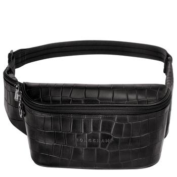 珑骧腰包, Longchamp | Belt bag Croco Block Black (L8080945001)商品图片 