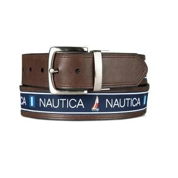 Nautica | Men's Reversible Flag Belt,商家Macy's,价格¥331