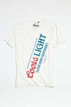 Urban Outfitters | Coors Light Beer Sport Tee商品图片,4.9折