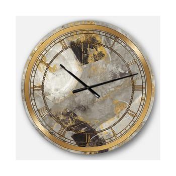 商品Glam Oversized Metal Wall Clock图片