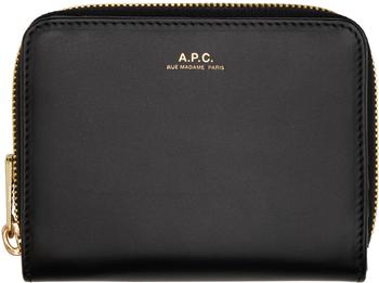 A.P.C.精选, A.P.C. | Black Emmanuelle Compact Wallet商品图片 额外8.5折, 额外八五折