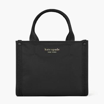 Kate Spade | Kate Spade New York Women's Sam The Little Better Mini Tote Bag - Black商品图片,额外6.5折, 额外六五折