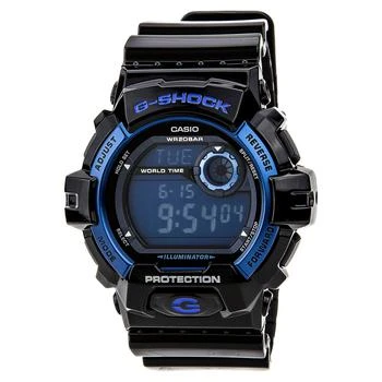 Casio | Casio G8900A-1 Men's G-Shock Digital Blue Dial Black Resin Strap Day Date Dive Watch,商家My Gift Stop,价格¥508
