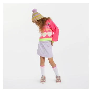 Billieblush | Pink Neon Heart Sweater,商家Premium Outlets,价格¥558