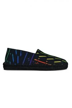 Valentino | Men's luxury shoes valentino garavani black canvas espadrilles,商家StyleMyle,价格¥3123