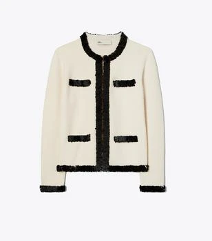 Tory Burch | Kendra Wool and Sequin Jacket,商家Tory Burch,价格¥2879