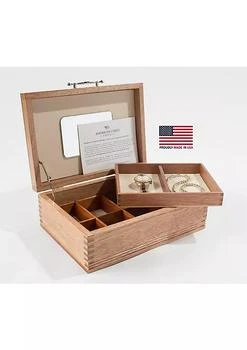 American Chest Company | Americana Jewel Box with Lift-Out tray. Mirror in Lid, with Lid Support Arm.,商家Belk,价格¥1622