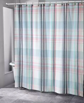 IZOD | Heritage Plaid Shower Curtain, 72" x 72",商家Macy's,价格¥215