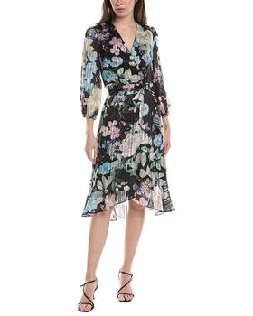 推荐Adrianna Papell Faux Wrap Dress商品