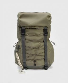 Stella McCartney | Stella McCartney - Logo Hiking Backpack, Woman, Green,商家Stella McCartney,价格¥1736