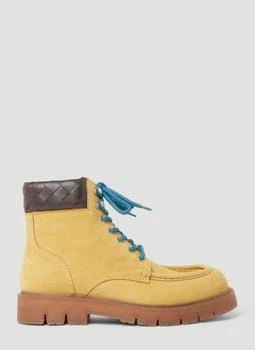 Bottega Veneta | Haddock Lace-Up Ankle Boots 4.7折