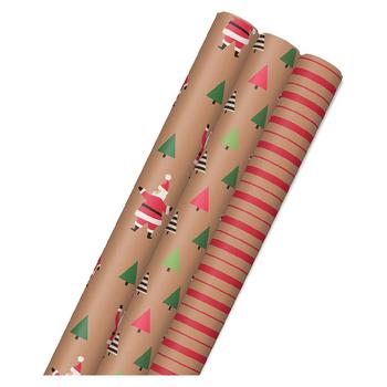 商品Hallmark | Sustainable Christmas Wrapping Paper,商家Walgreens,价格¥60图片