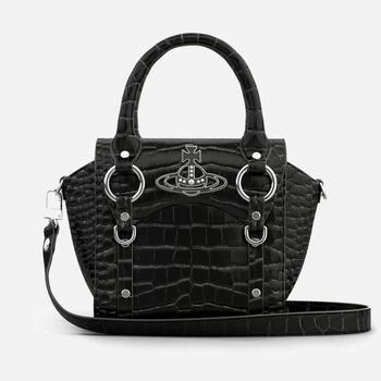 推荐Vivienne Westwood Betty Small Croc-Effect Leather Bag商品